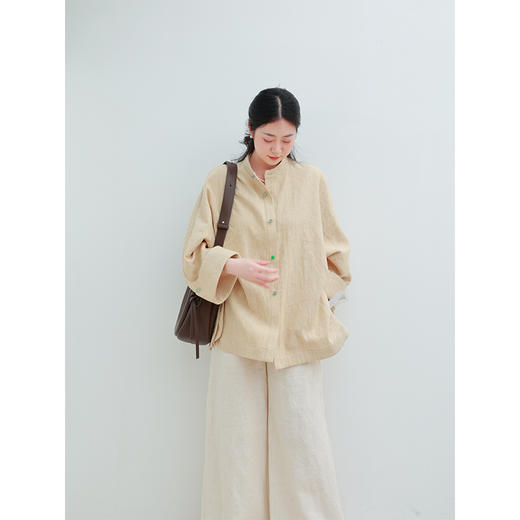 【2026东衣作】新中式外套（26705013黄白游-设计师） 商品图3