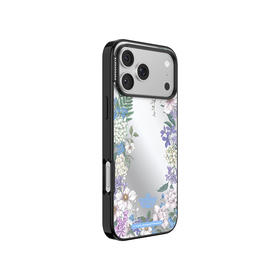 【布里奇顿联名系列】银裳梦舞 POPCASE手机壳 MagSafe Popcase磁吸款 镜面壳 植物花卉 拼贴 iPhone17/16/15/14/13