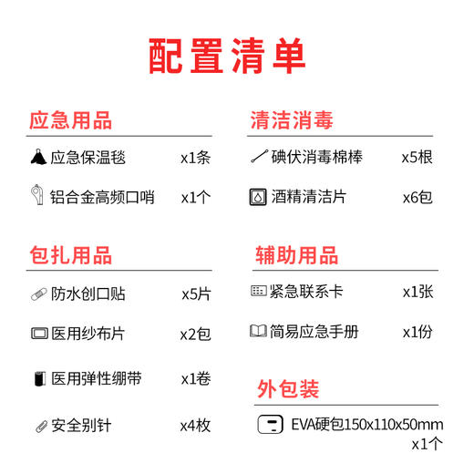 应急包，日常应急处理~ 商品图4