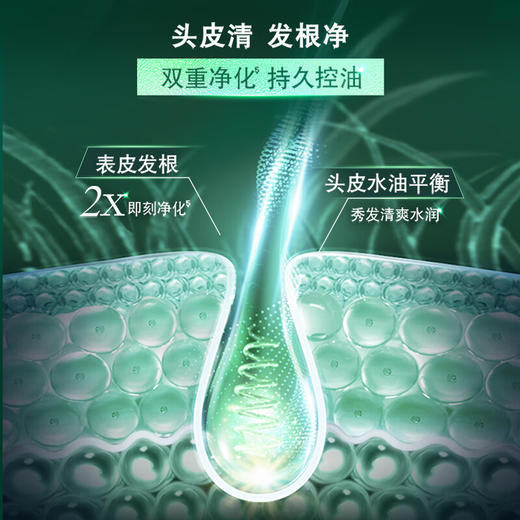 清扬头皮护理控油焕活洗发露700g 商品图3