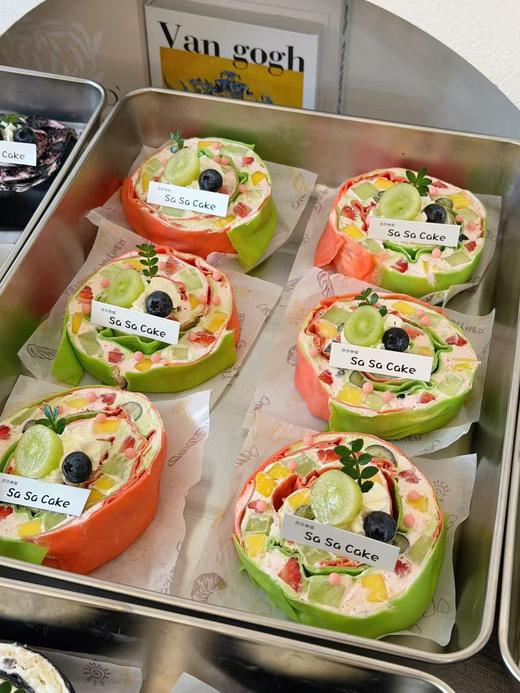 彩虹油画毛巾卷 商品图1