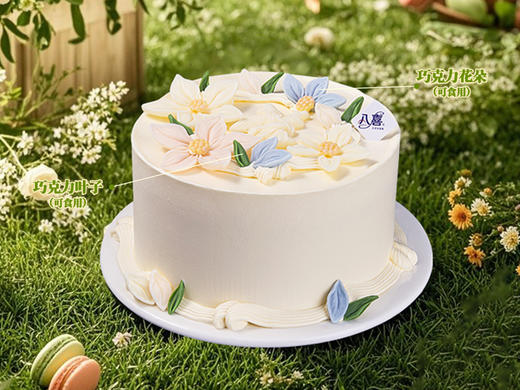【莫奈花园】冰淇淋/水果生日蛋糕 商品图1