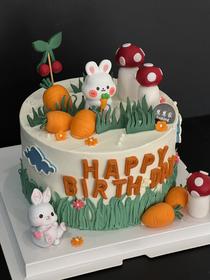 蛋糕定制—兔子田园