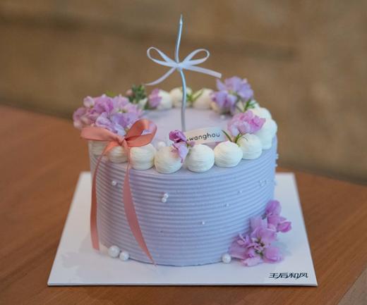 紫罗兰鲜花蛋糕（提前3小时预定） 商品图2