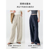 初棉粗支全亚麻阔腿裤363618008 | 宽松直筒版型、垂坠舒适、日常通勤、休闲百搭 商品缩略图2