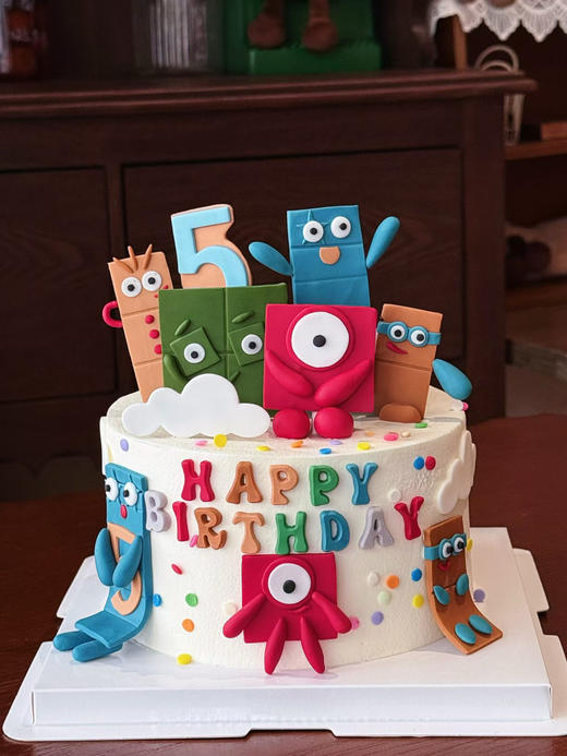 蛋糕定制—小怪兽 商品图0