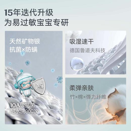 【2026春夏新品】ibaby×outlast太空科技恒温天然矿物银长效抗菌小背心（3件装） 商品图1