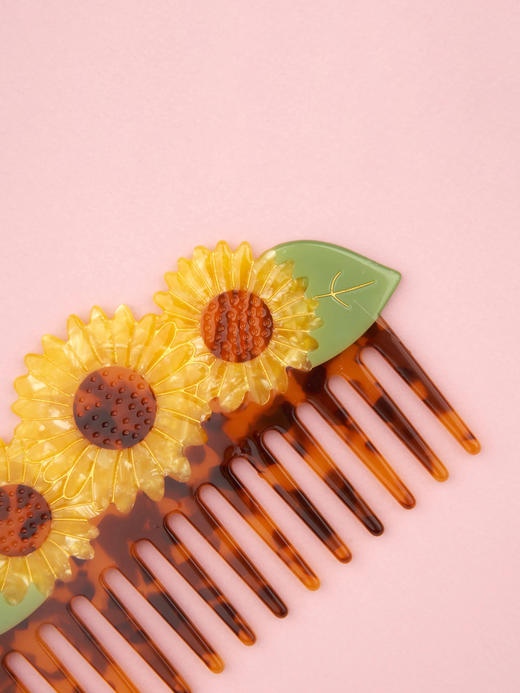 北京仓｜Coucou Suzette-SUNFLOWER-向日葵 发梳［法国设计师］ 商品图3