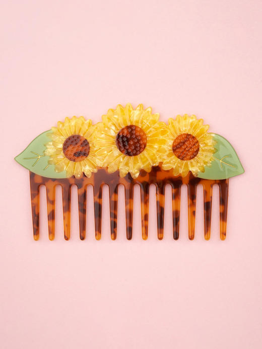 北京仓｜Coucou Suzette-SUNFLOWER-向日葵 发梳［法国设计师］ 商品图1