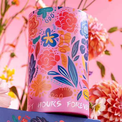 三时花述 每日花时墨红玫瑰花茶30g/罐 商品图1