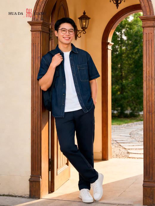 男装25秋冬新品休闲商务长裤2293-9569 商品图0