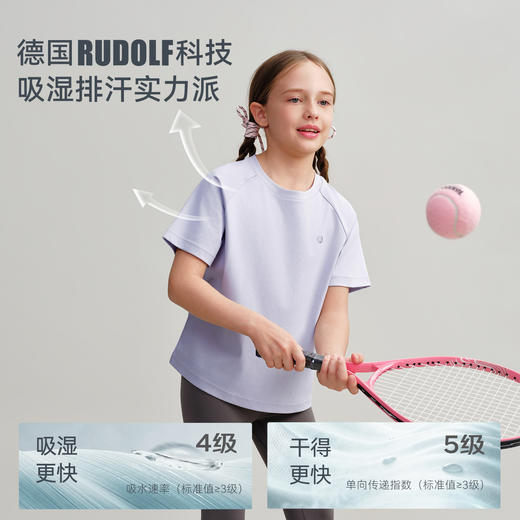 【2026春夏新品】天然矿物银长效抗菌液氨棉短袖速干T恤 商品图3