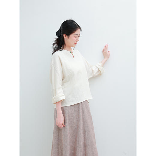 【抖音专属】新中式上衣(25808461雪晴) 商品图2