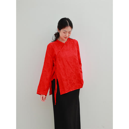 【抖音专属】新中式衬衣（25810462福昭） 商品图0