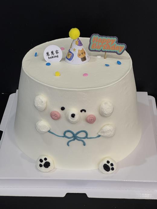 蛋糕定制—可爱小狗 商品图0