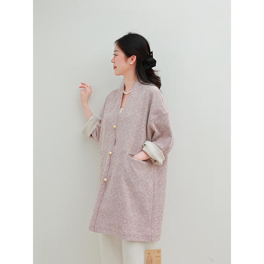 【2026东衣作】中长款外套（26705021寄春君） 商品图1
