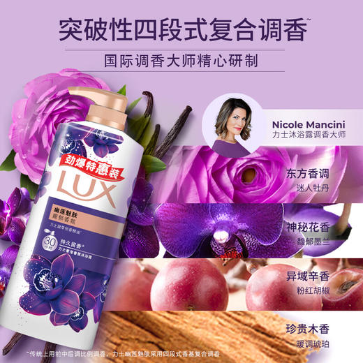 力士沐浴露套装 幽莲魅肤680g+恒久嫩肤680g 商品图2