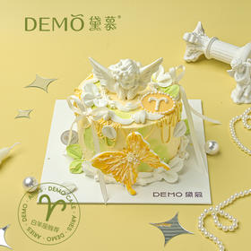 【现货】蝶漫春野·13cm*8cm（3-4人）5英寸加高-海盐奥利奥