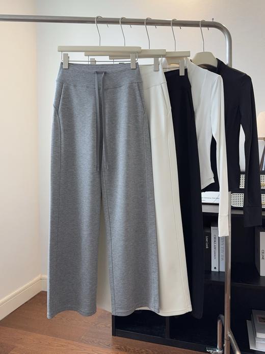 春款lu家同款升级款阔腿裤 空气层面料 商品图0