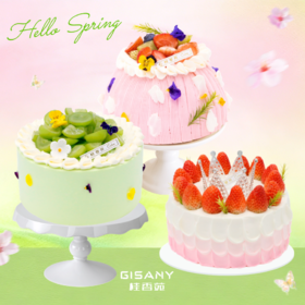 【踏春＆女神月专享】动物奶油6英寸蛋糕4选1