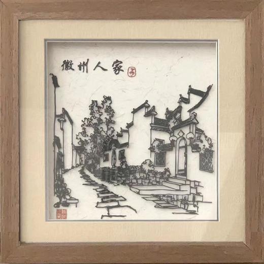 读者书店 | 非遗徽派芜湖铁画铁艺画-徽风皖韵摆件系列 商品图0