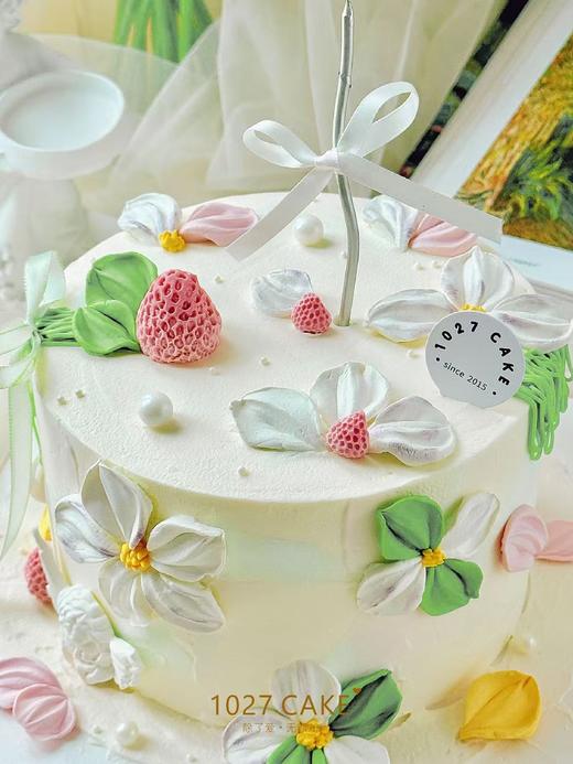 1027CAKE |  春日花园  少女蛋糕，裱花清新蛋糕 商品图2