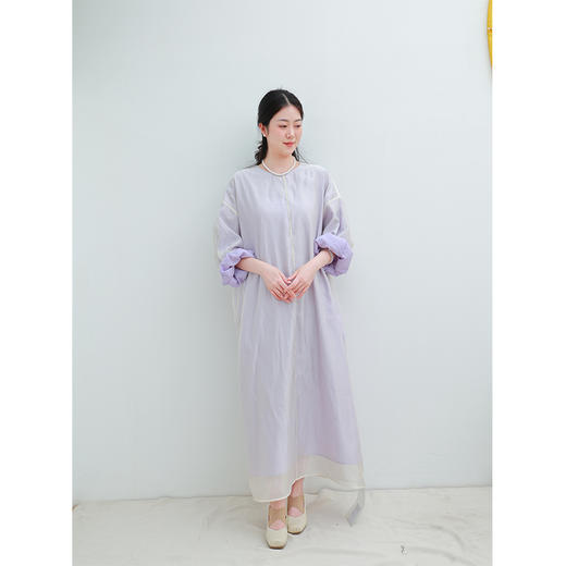 【2026东衣作】新中式连衣裙(26707018香炉紫烟-高定款) 商品图2
