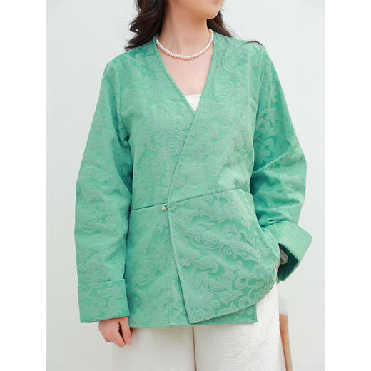 【抖音专属】新中式上衣（25810463运嘉） 商品图4