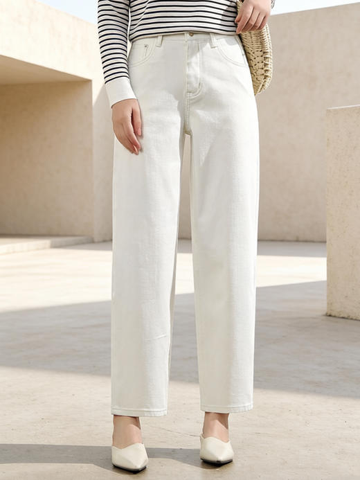 预售 臣禾	【后腰松紧老爹裤】梨形必备小个子牛仔裤休闲裤	9261060158 商品图12