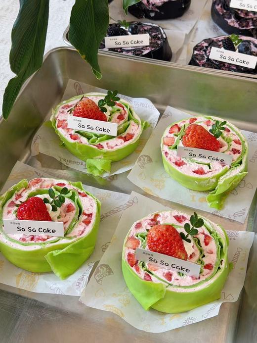 草莓大大毛巾卷 商品图1