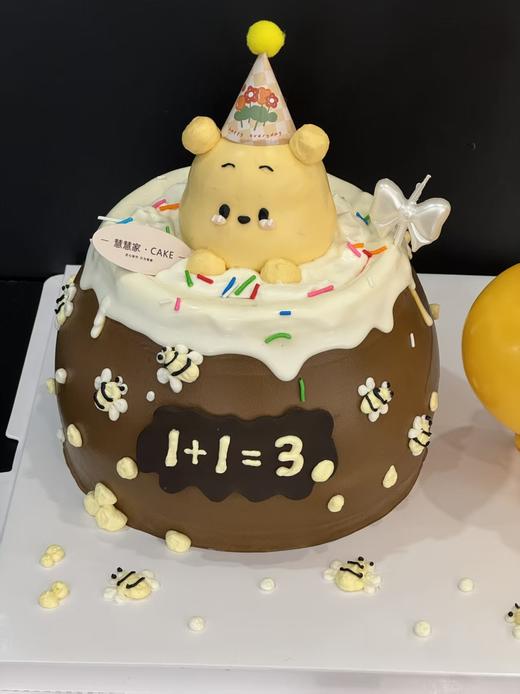 蛋糕定制—蜂蜜罐小熊 商品图0