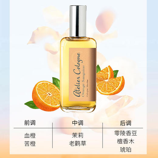 【航免仓】ATELIERCOLOGNE欧珑赤霞橘光香水30ML 商品图2