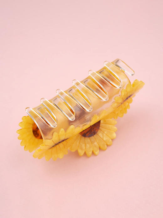 北京仓｜Coucou Suzette-SUNFLOWER-三朵向日葵 发抓［法国设计师］ 商品图4