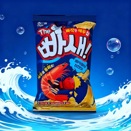 海太牌虾味脆片（膨化食品）45g 059740 商品图0