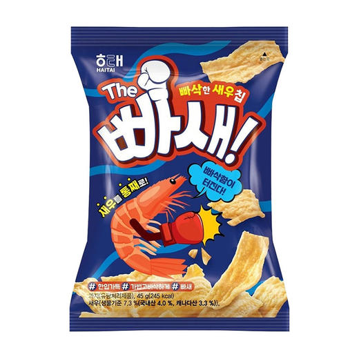 海太牌虾味脆片（膨化食品）45g 059740 商品图3