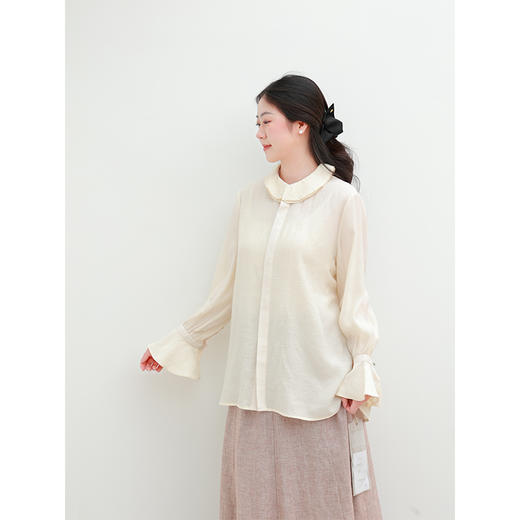 【2026东衣作】荷叶边衬衣（26710007浅浅） 商品图1