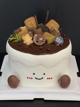蛋糕定制—巧克力饼干