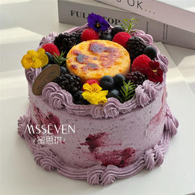 蓝莓巧克力脆脆烤布蕾