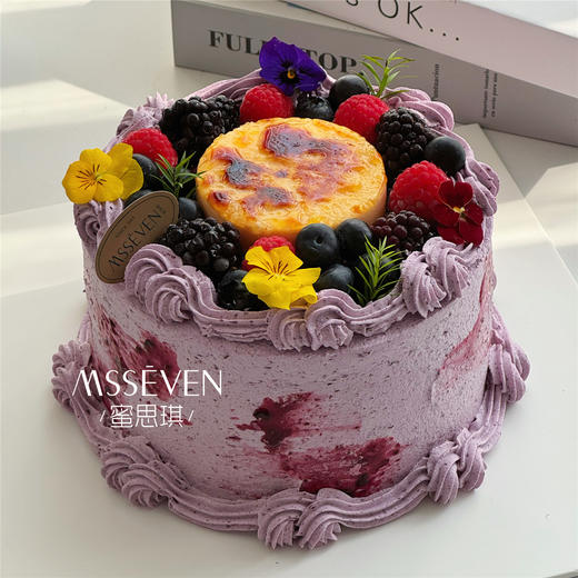 蓝莓巧克力脆脆烤布蕾 商品图0