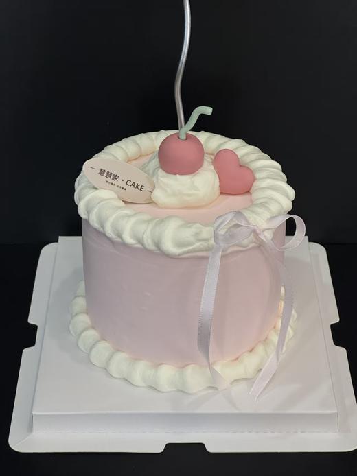 蛋糕定制—粉红樱桃 商品图0