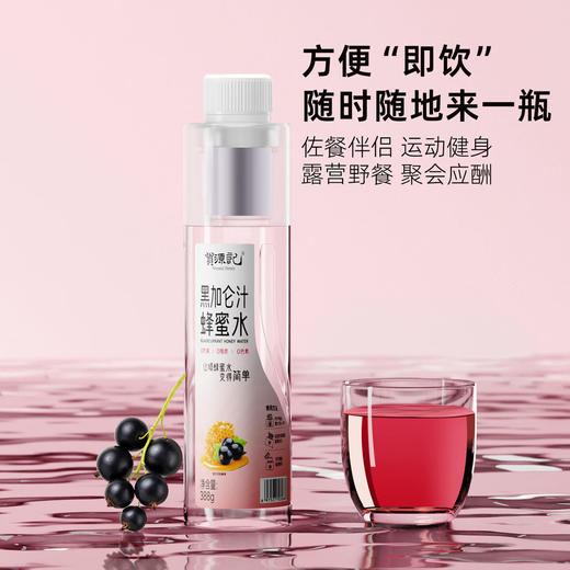 388g贺源记黑加仑汁蜂蜜水 商品图0