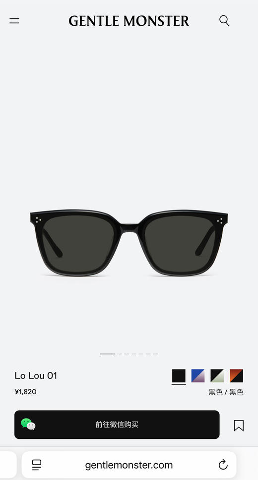 GM新款太阳镜墨镜，江疏影同款 商品图11