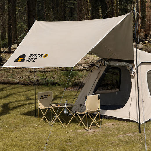 洛克猩球一桌两椅四件套（米色）[cs51] 商品图5