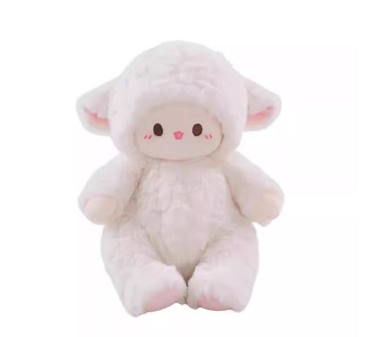 小羊古力·小羊桃白色玩偶（28cm） 商品图2