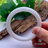 派瑞翡翠 翡翠手镯 糯种 白色 商品缩略图3