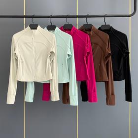 客供面料  LULU家罗纹define立领夹克