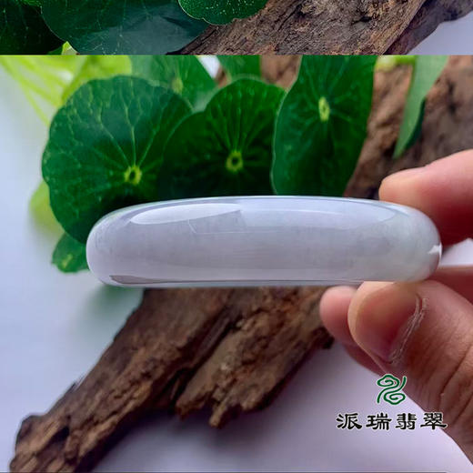 派瑞翡翠 翡翠手镯 糯种 飘花 商品图2