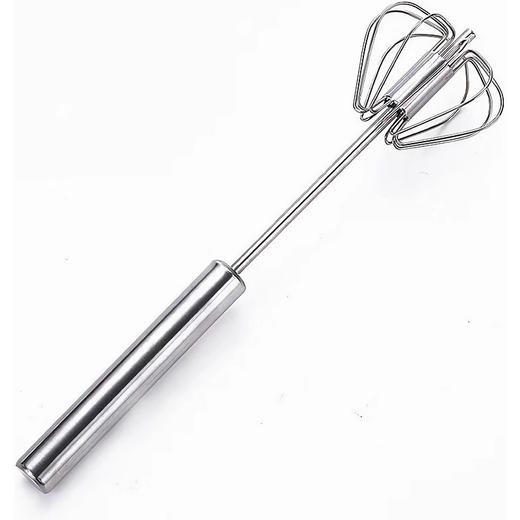 美国 不锈钢半自动打蛋器  厨房烘焙烹饪工具 手持按压式 打奶油黄油鸡蛋 商品图2