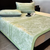 【春夏上新】自然醒5A乙纶全PE花卉轻奢提花凉感软凉席高端夏季冰丝凉席三件套床笠凉感空调单席垫子（可水洗机洗）QJ 商品缩略图12