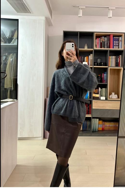 无折扣 The row同款 肯豆朱珠~ROW双面头层牛皮腰带 简约百搭老钱风 商品图6